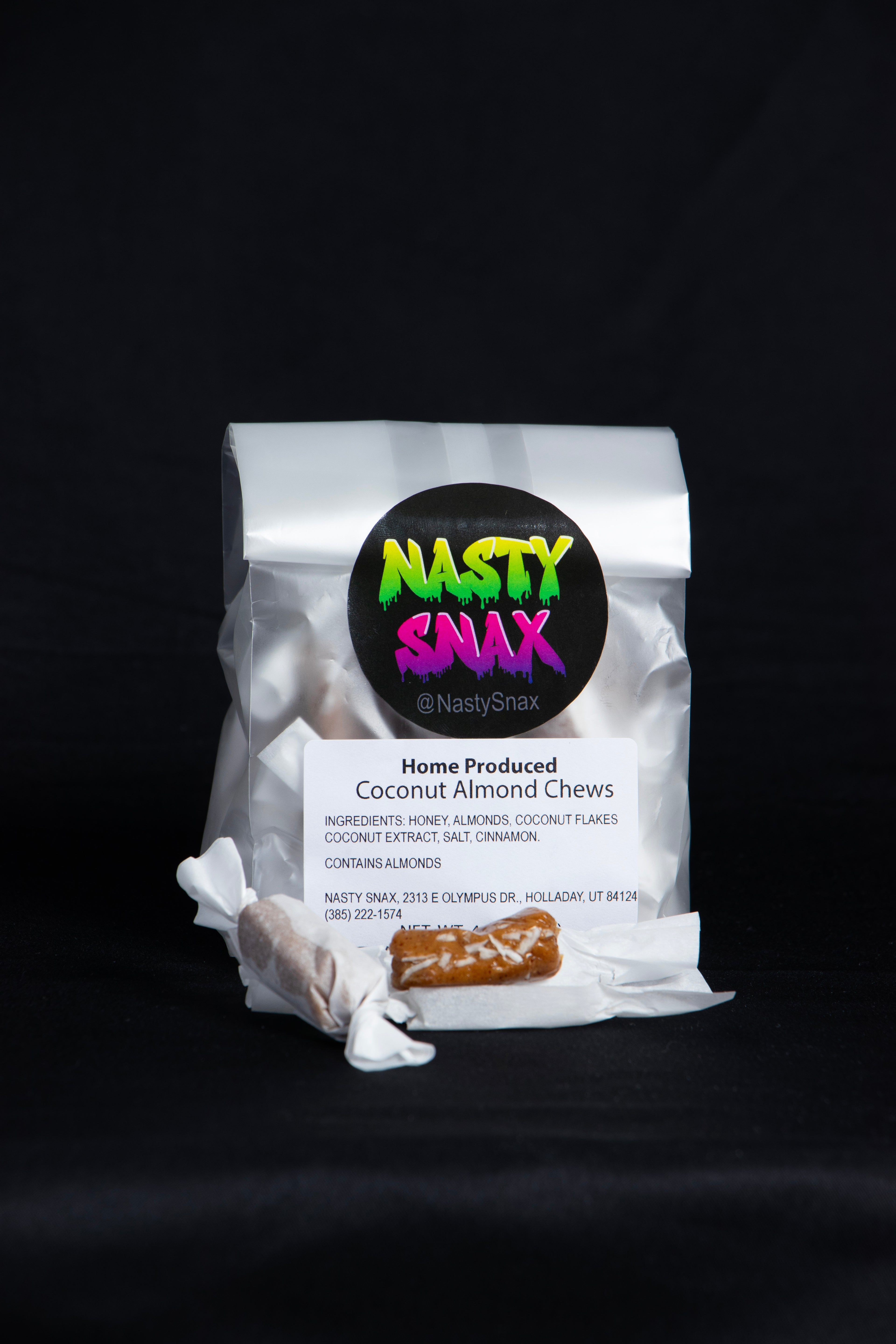 Coconut Almond Chews